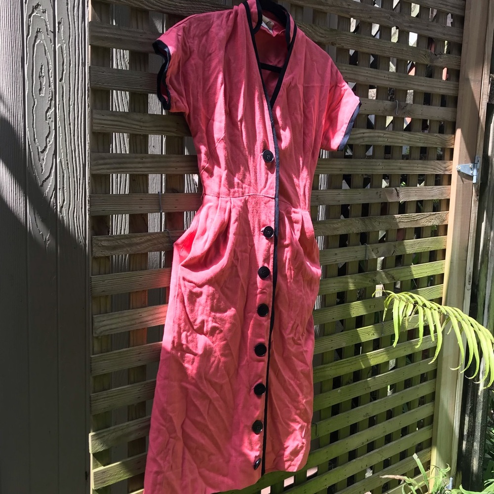 Jonathan Logan vintage button up dress